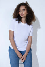 Everyday T-Shirt Curvy-Shirt - White