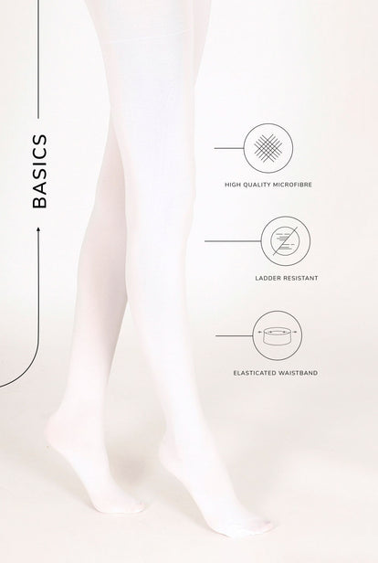 Strumpfhose - White