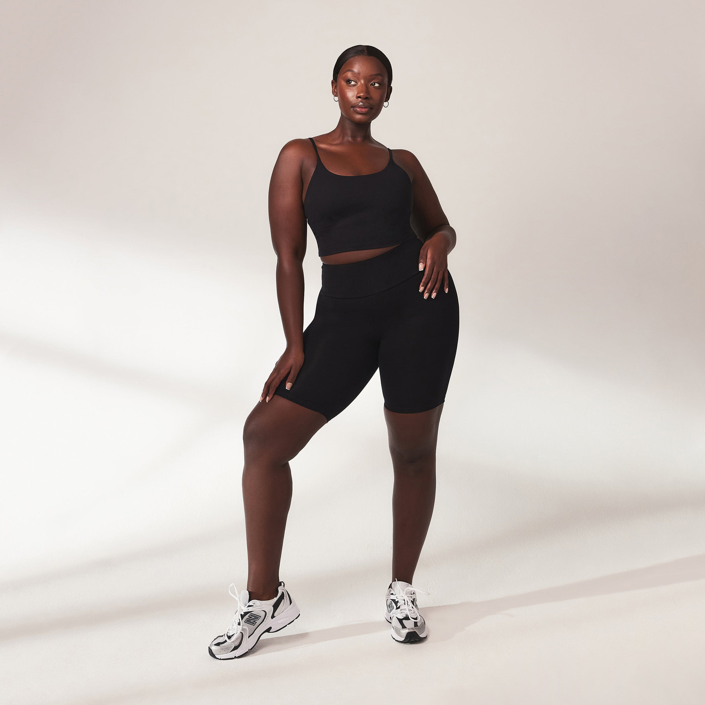 Everyday Radlerhose Lightweight Curvy - Black