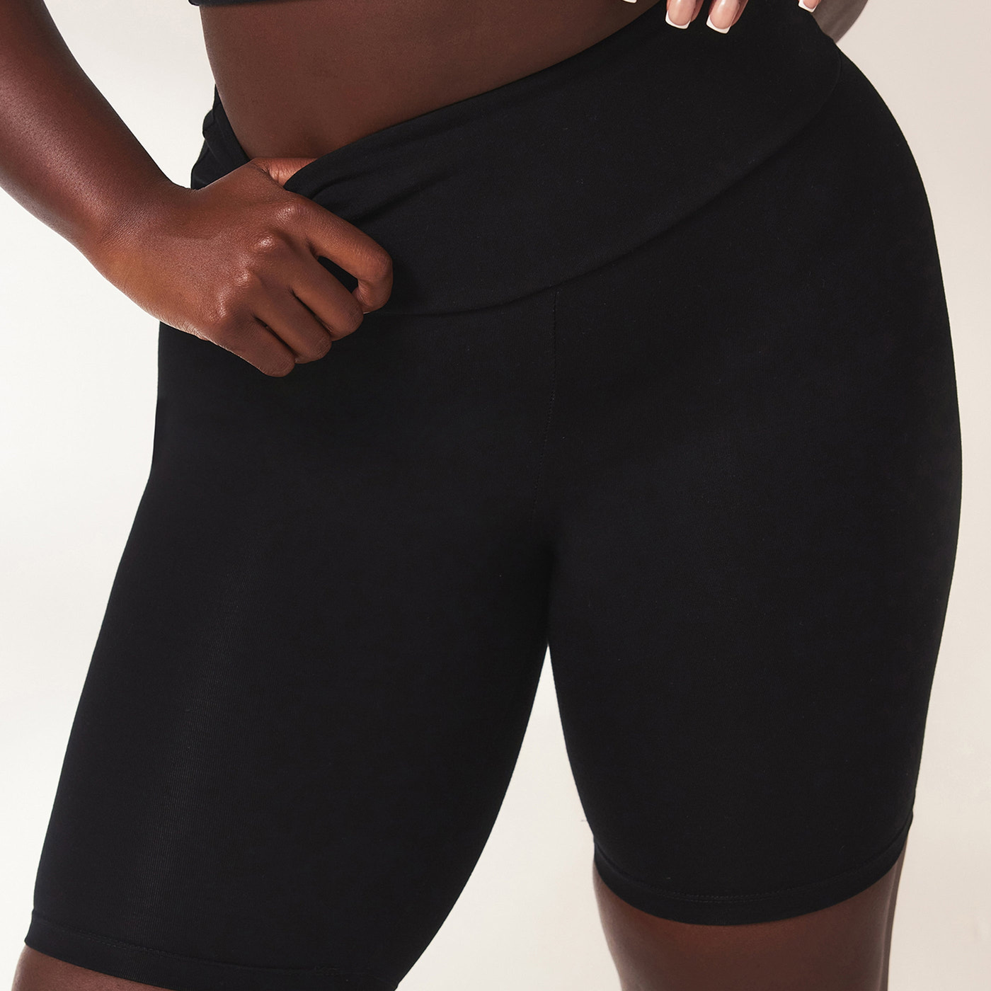 Everyday Radlerhose Lightweight Curvy - Black