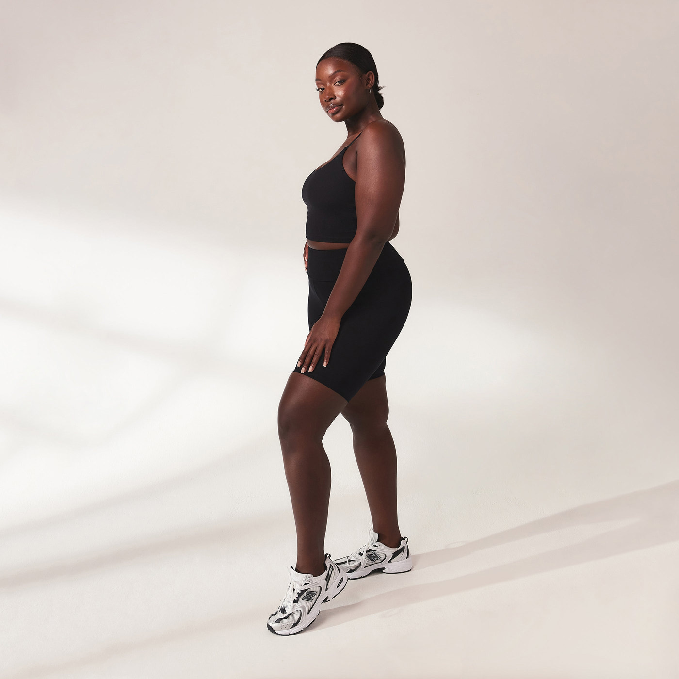Everyday Radlerhose Lightweight Curvy - Black