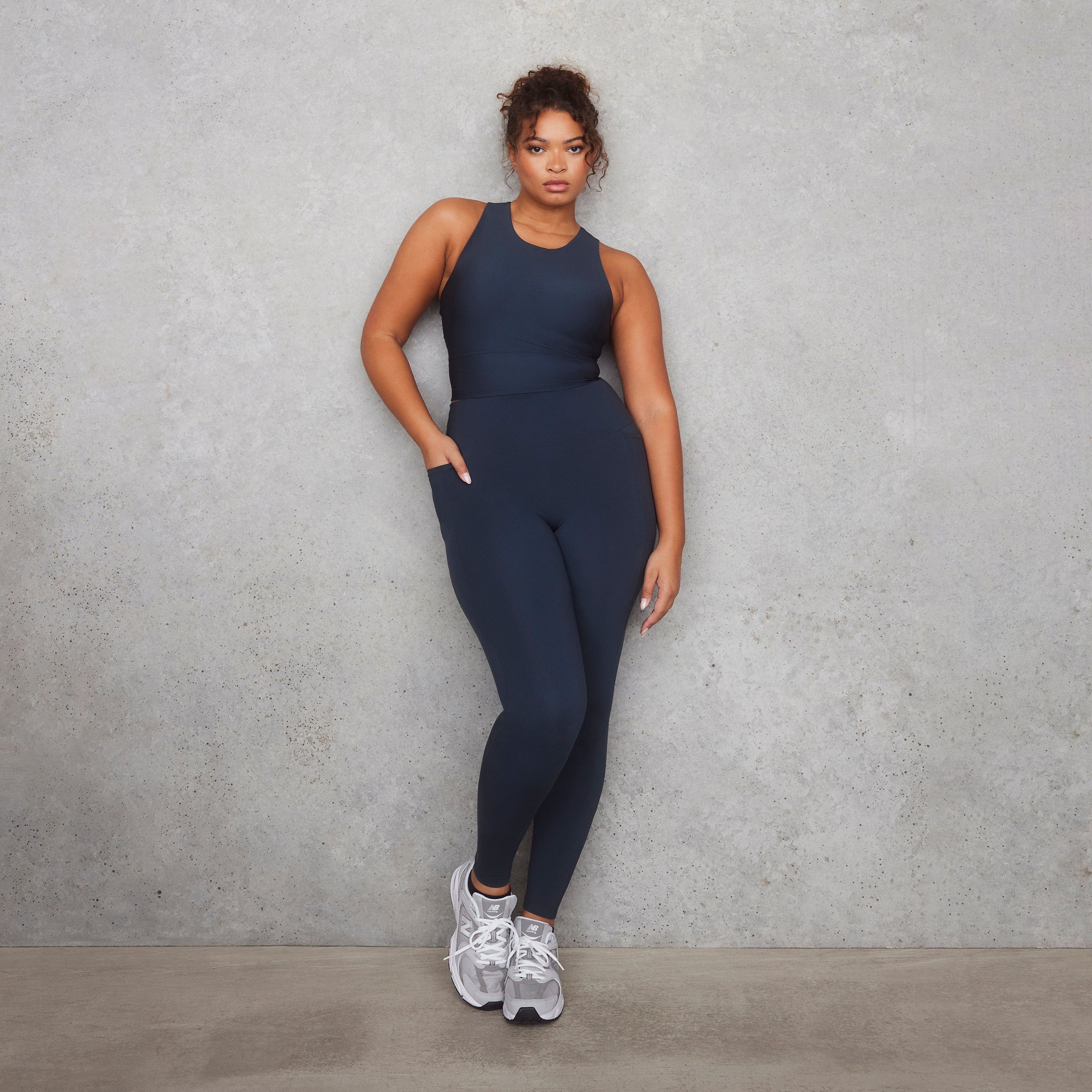 Empower Leggings Curvy - Vintage Navy