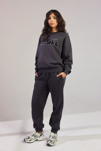 ALL SZN Übergröße Bio-Sweatshirt Curvy Style 2 - Shadow
