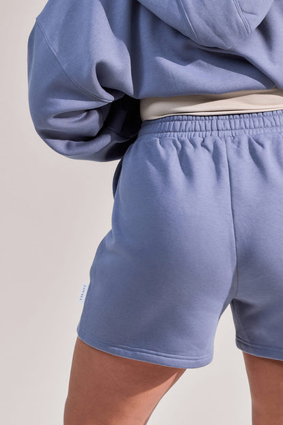 ALL SZN Organic Sweat Shorts - Ice Blue