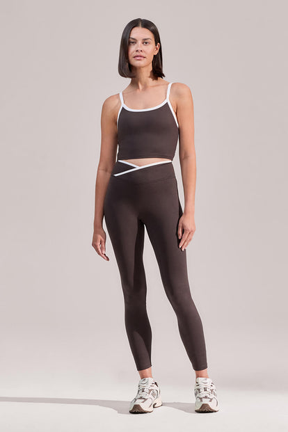 Ultimate Everyday Vest Top - Black Coffee