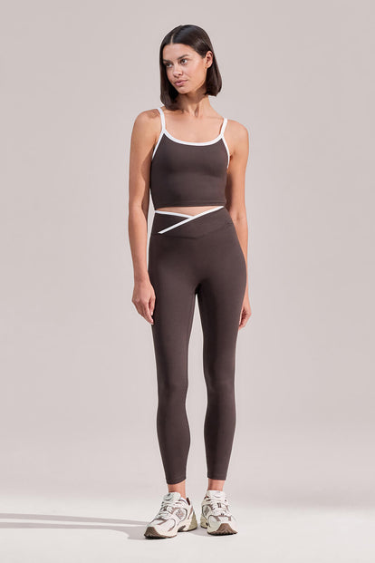 Ultimate Everyday Vest Top - Black Coffee