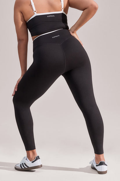 Curve Ultimate Everyday Wrap Waist Leggings - Black