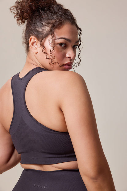 Sculpt Seamless Sports Bra - Shadow