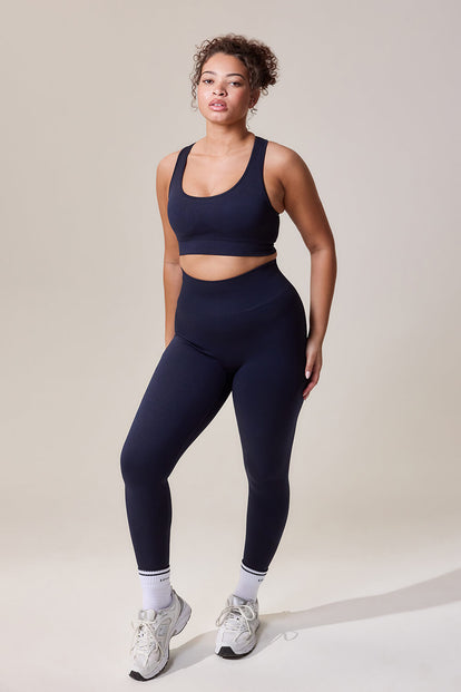 Curve Sculpt Seamless Leggings - Deep Navy
