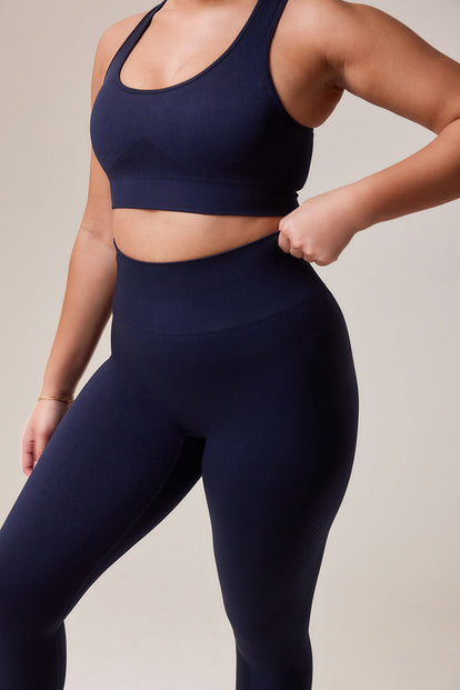 Curve Sculpt Seamless Leggings - Deep Navy