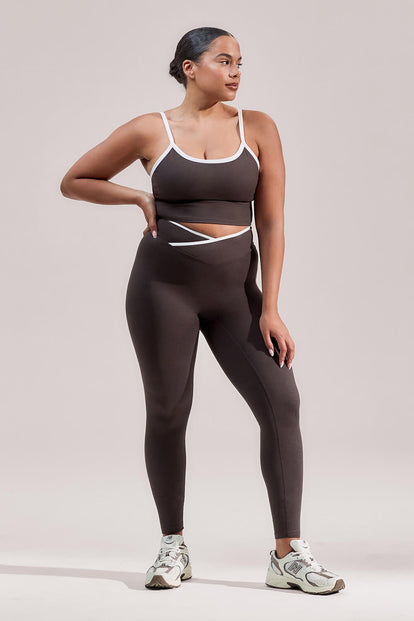 Ultimate Everyday Vest Top - Black Coffee