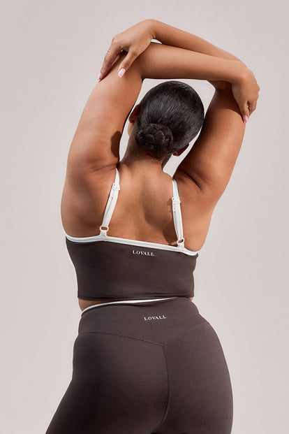 Ultimate Everyday Vest Top - Black Coffee