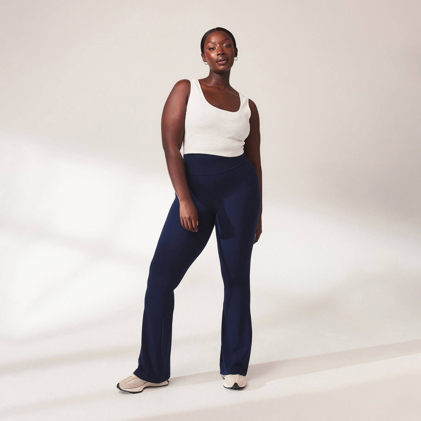 Schlaghose Leggings Lightweight Curvy - Navy