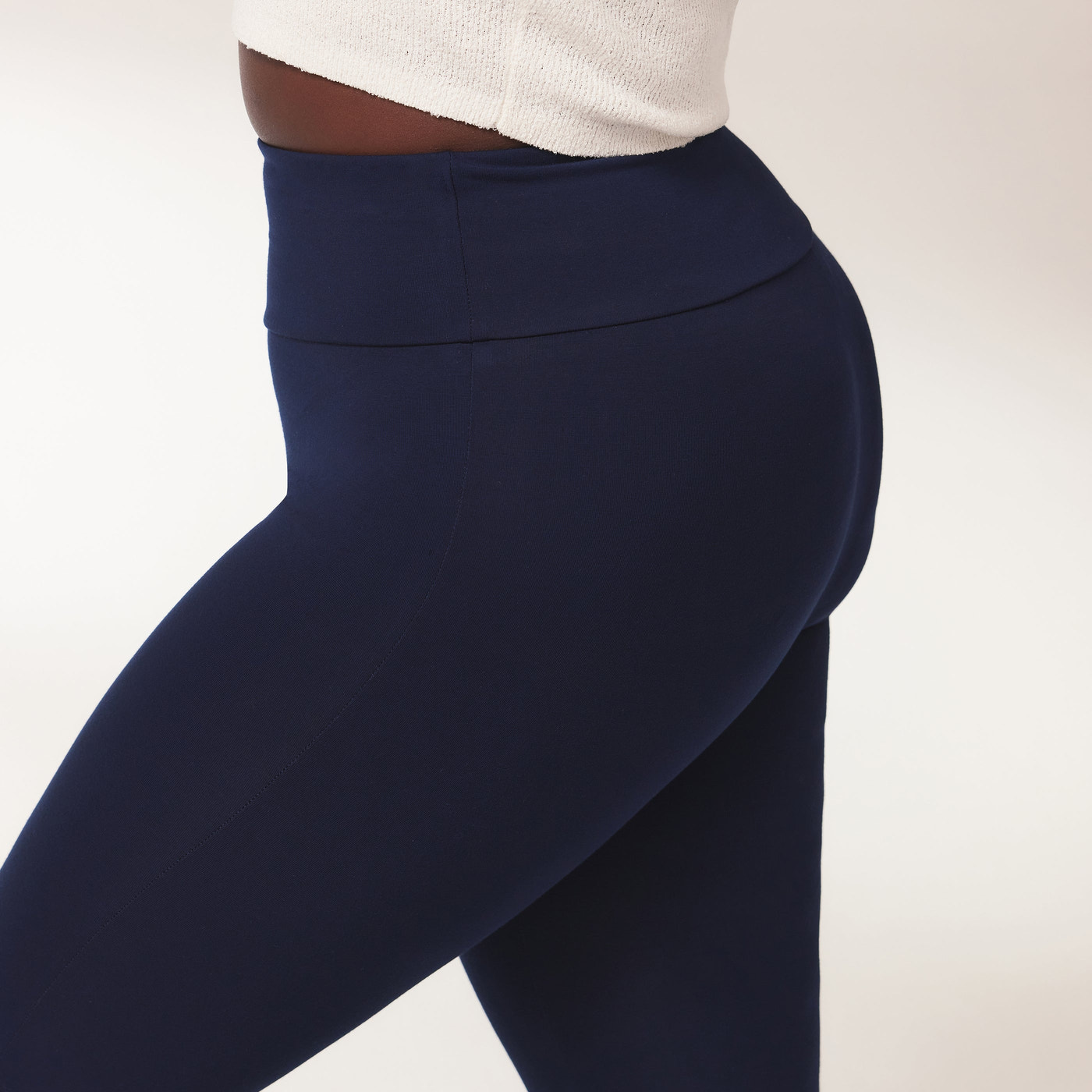 Schlaghose Leggings Lightweight Curvy - Navy
