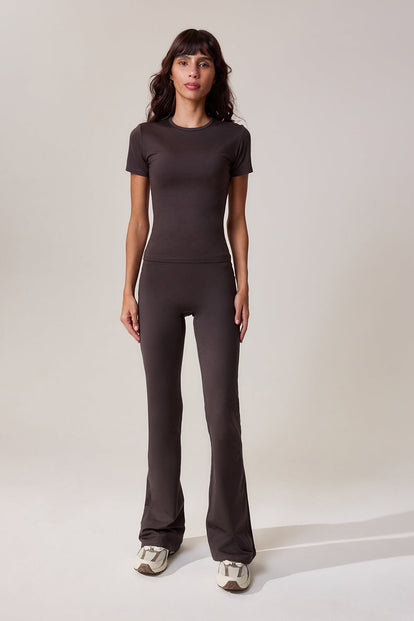 Ultimate Everyday Flare Leggings - Black Coffee
