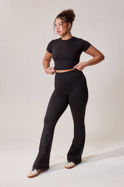 Ultimate Everyday Flare Leggings - Black