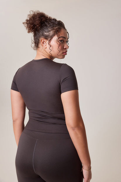 Curve Ultimate Everyday T-shirt - Black Coffee