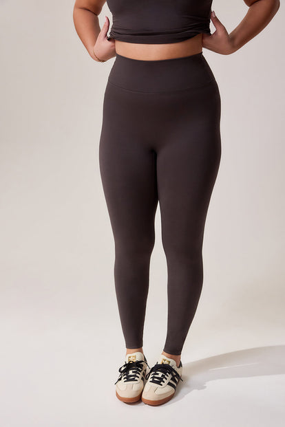Curve Ultimate Everyday Leggings - Black Coffee