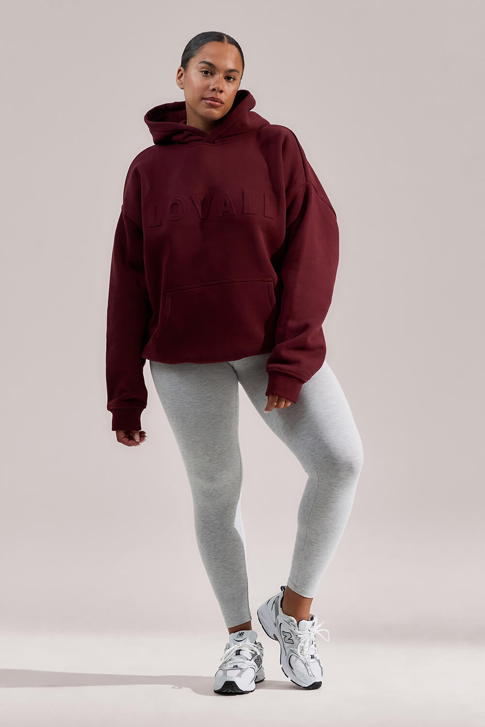 Everyday Radlerhose Lightweight Curvy - Light Grey Marl