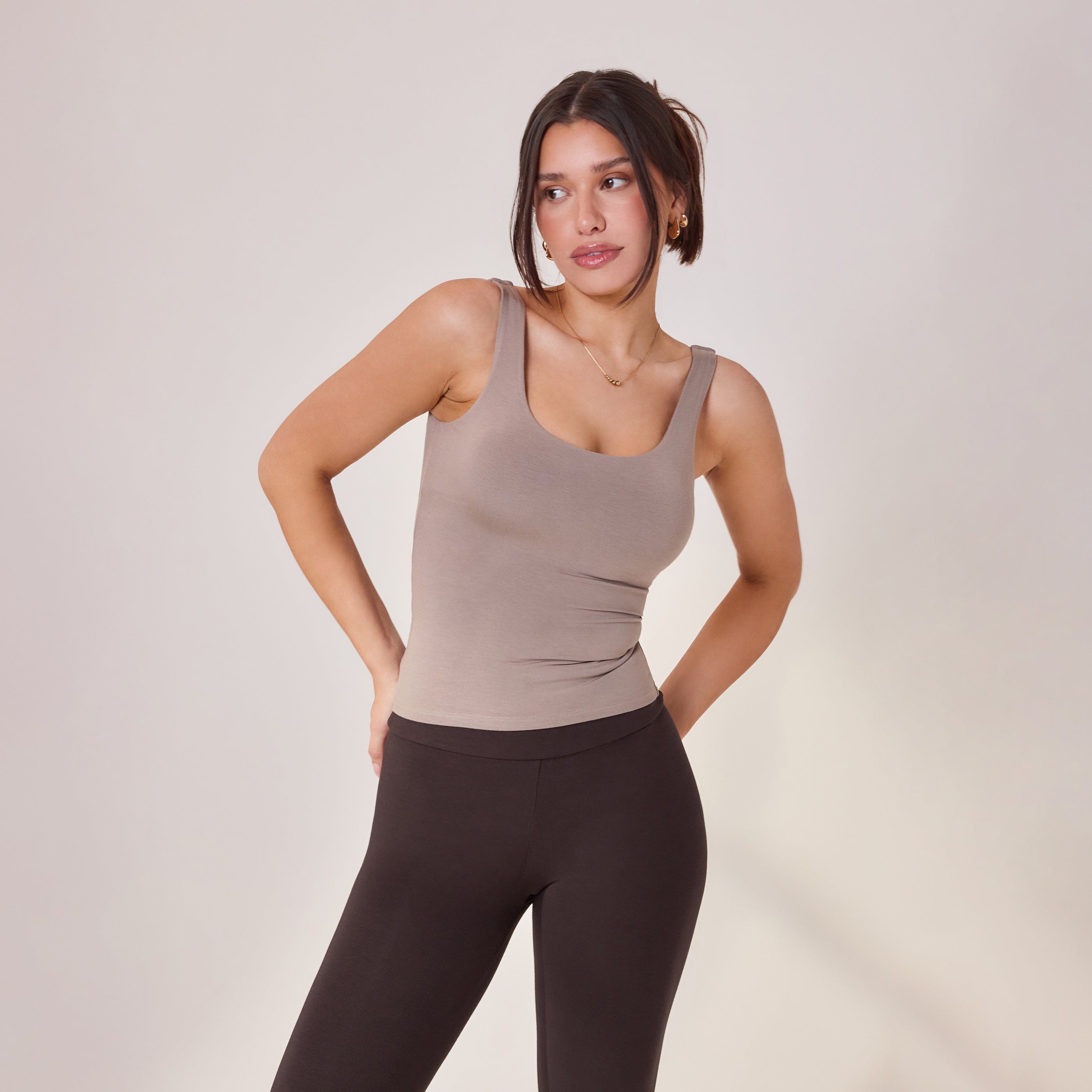Leichtes Alltags-Tank-Top - Stone