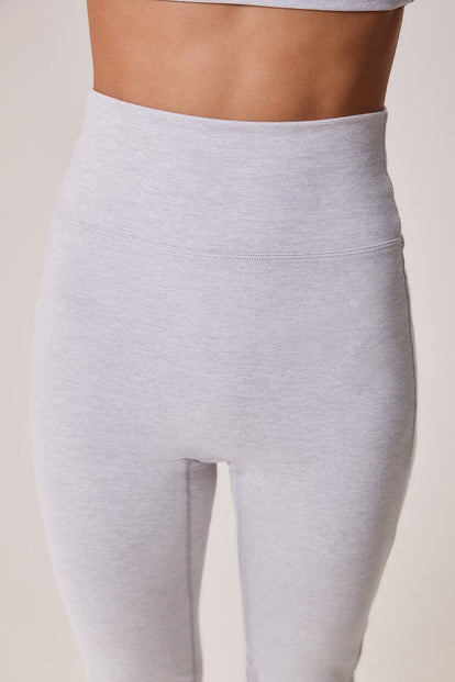 Ultimate Everyday Flare Leggings - Light Grey Marl