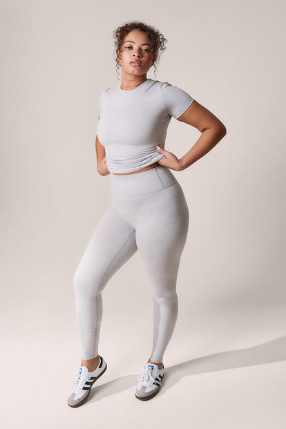 Ultimate Everyday Leggings - Light Grey Marl