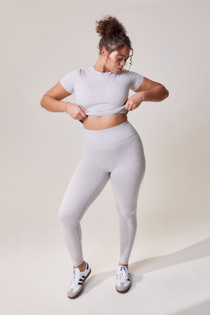 Ultimate Everyday Leggings - Light Grey Marl