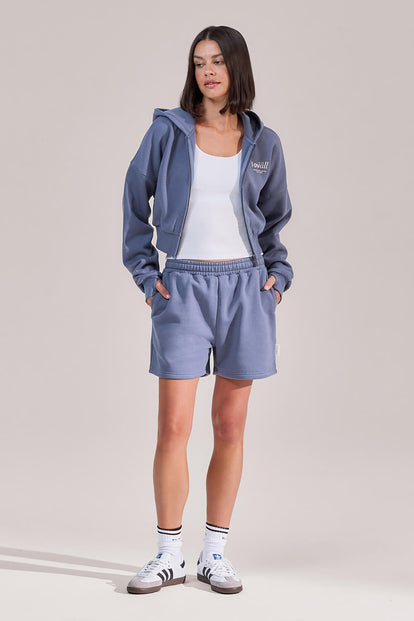 ALL SZN Organic Sweat Shorts - Ice Blue