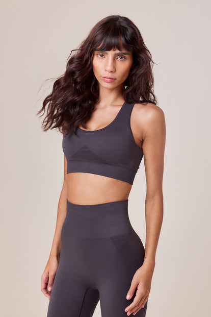 Sculpt Seamless Sports Bra - Shadow