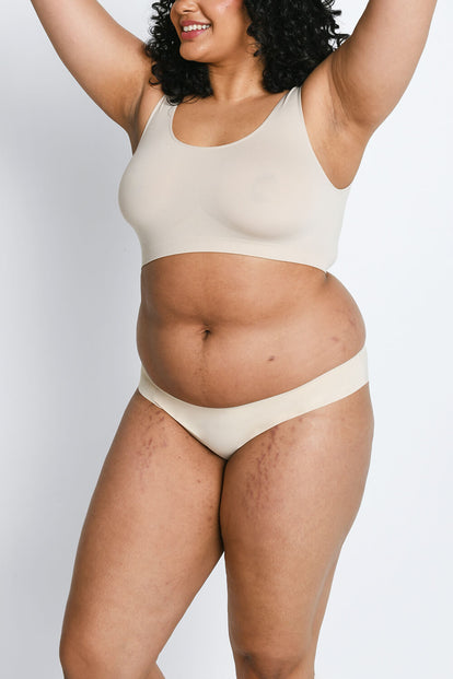 Kurve Nahtlose Bikini Underhose 3-Er Pack - Black