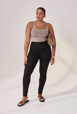 Lift & Shape Jeans - Schwarze