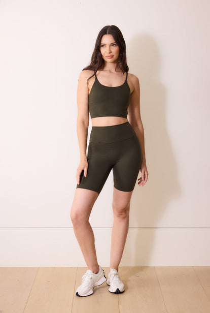 24/7 Revitalise Sport Bh Curvy - Deep Olive
