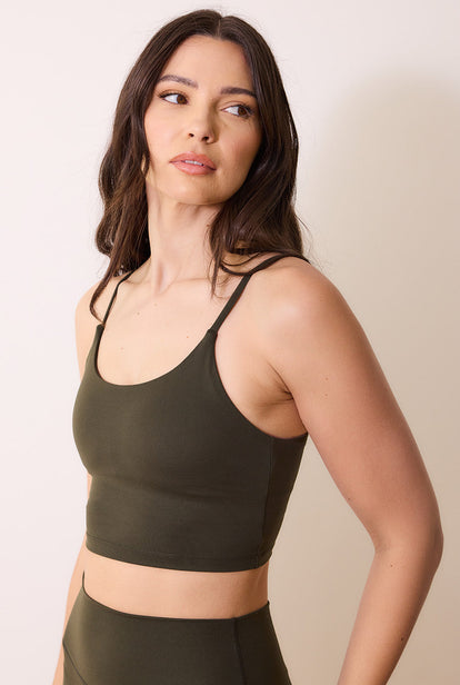 24/7 Revitalise Sport Bh Curvy - Deep Olive