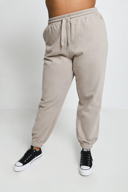 Everyday Jogginghose Komfort Curvy - Oatmeal Beige