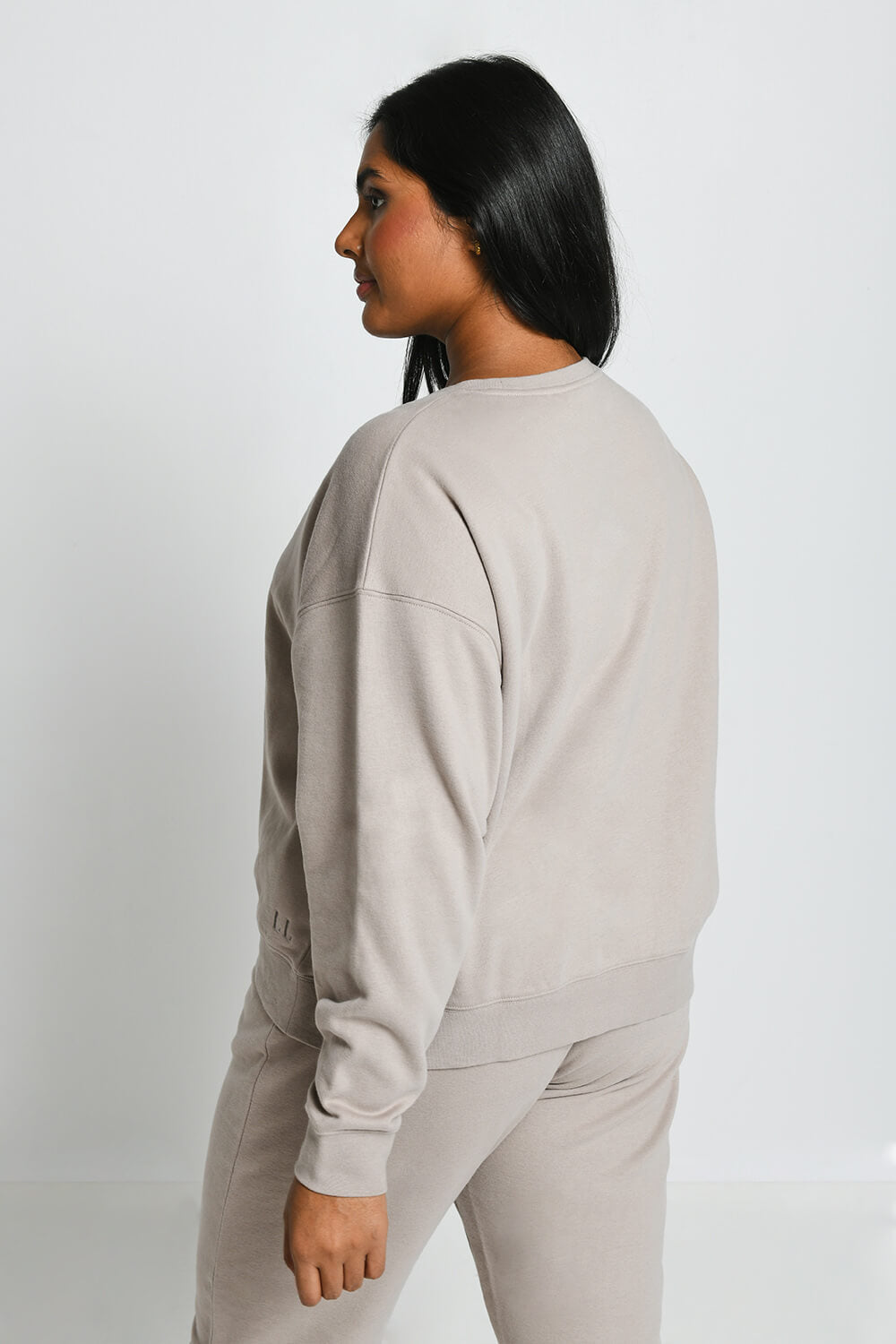 Everyday Sweatshirt Komfort Curvy - Oatmeal Beige
