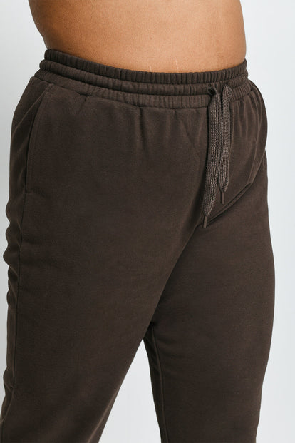 Everyday Jogginghose Komfort Curvy - Espresso Brown