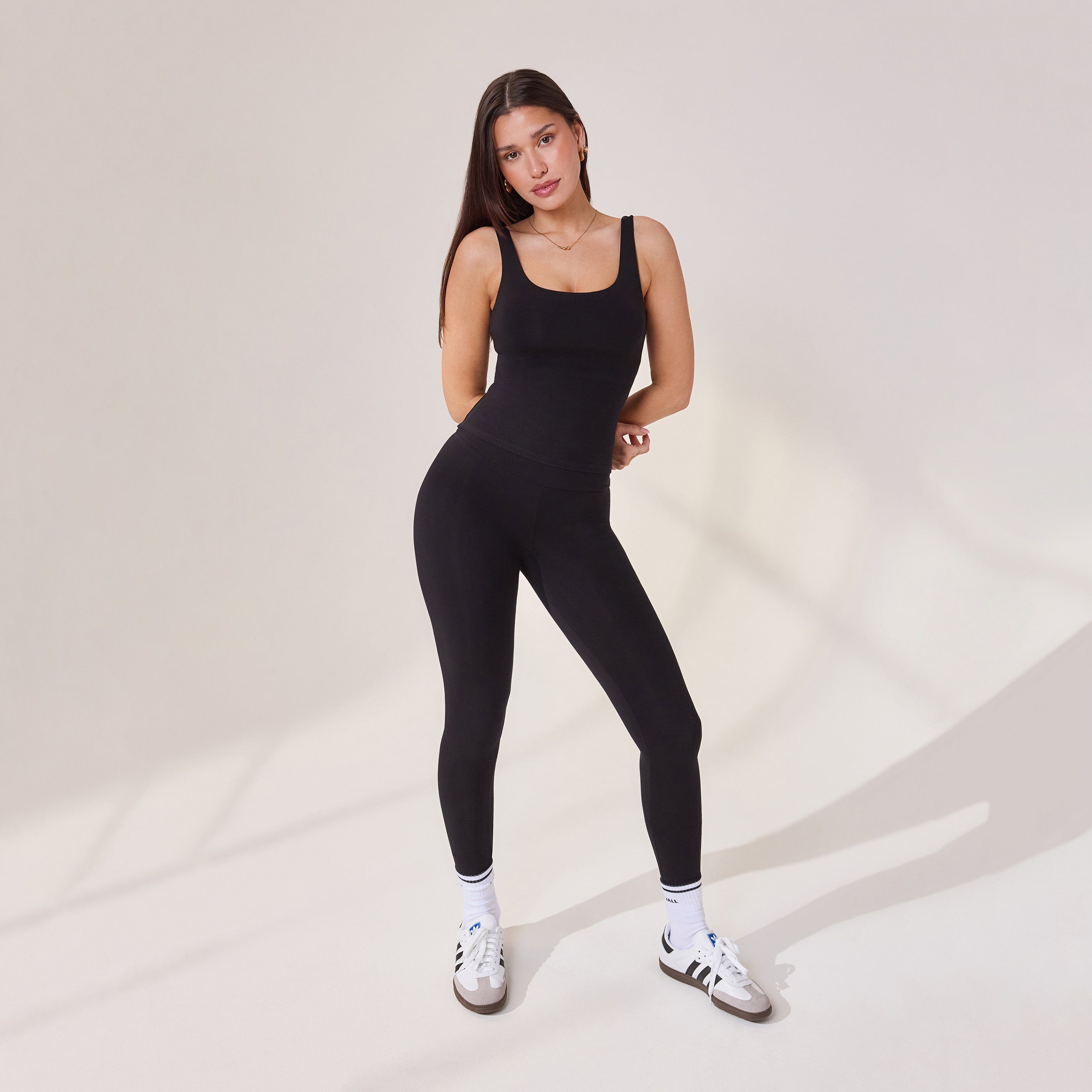 Leichtes Alltags-Tank-Top - Schwarz
