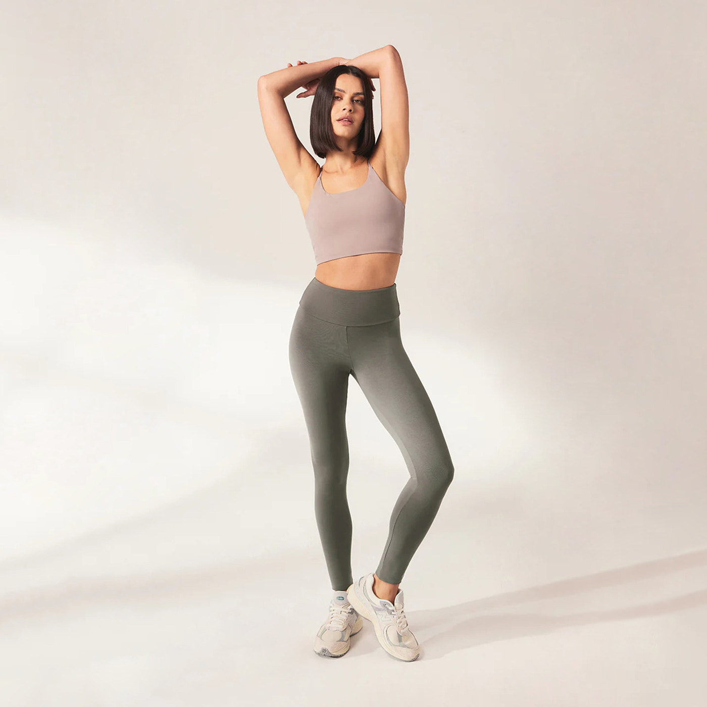 Everyday Radlerhose Lightweight Curvy - Slate Green