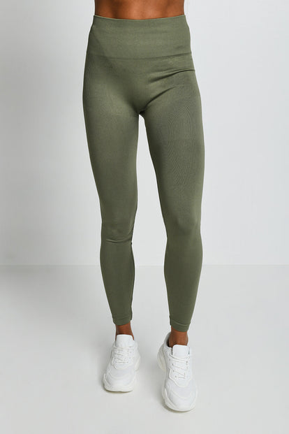 Ultimate Seamless High Waisted Leggings - Sage Green