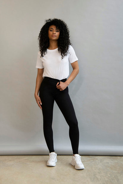 Ultimate 7/8 Jeggings - Schwarz