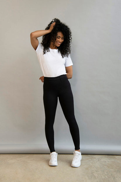 Ultimate 7/8 Jeggings - Schwarz