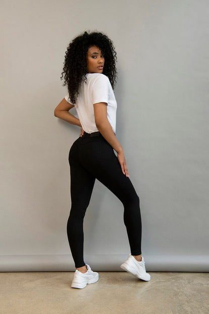 Ultimate 7/8 Jeggings - Schwarz