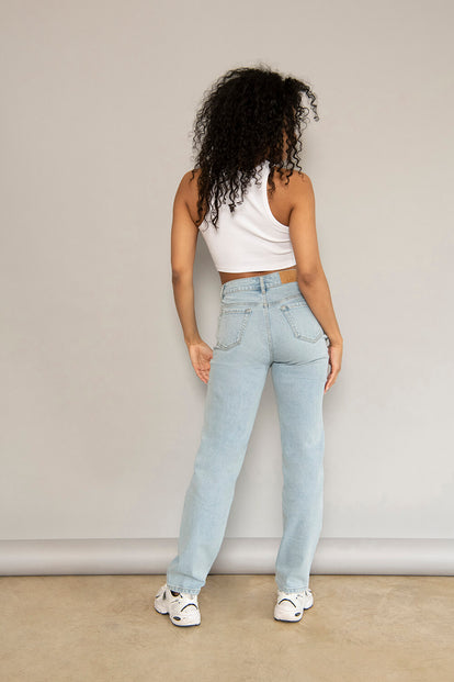 Straight-Fit Jeans - Light Bleach