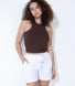 Everyday Leinenshorts - White