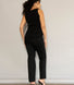 Straight-Fit Umstandsjeans -Schwarz