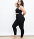 Ultimate High Waisted Seamless Leggings Curvy - Black