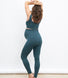 Ultimate Seamless Umstandsleggings - Teal-Blaue