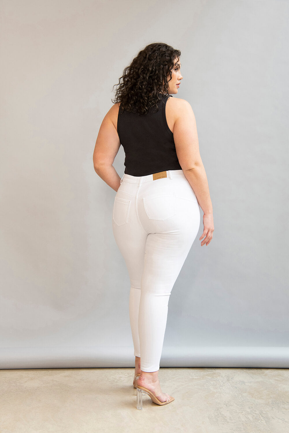 Lift & Shape Jeans - Weiße