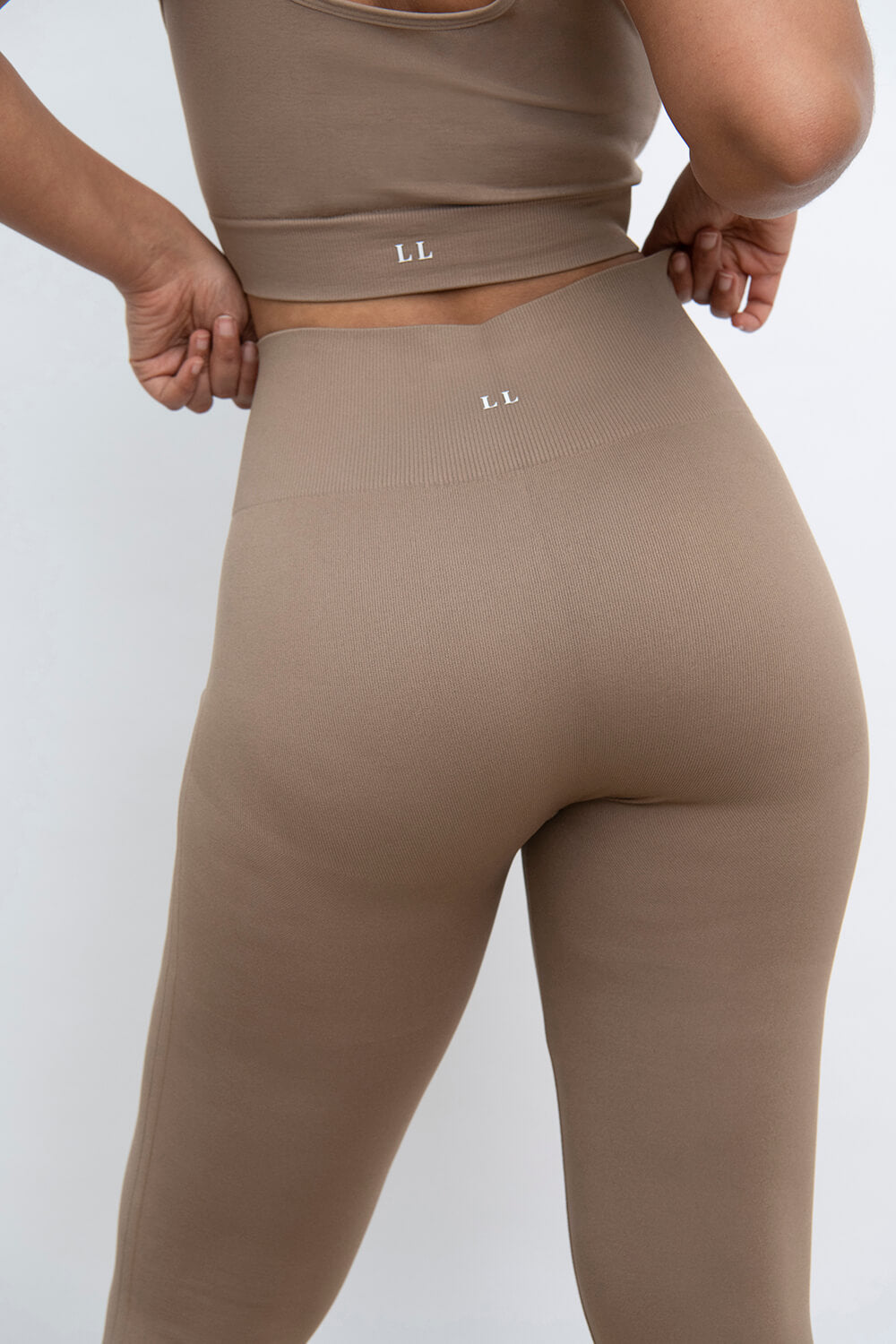 Ultimate Seamless High Waisted Leggings - Haferbeige