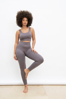 Ultimate Seamless High Waisted Leggings - Deep Mauve